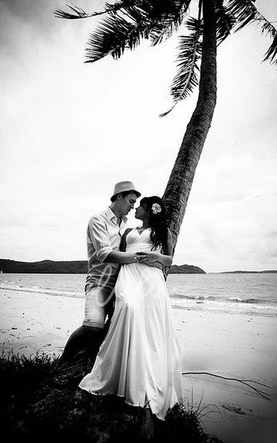 Infinity Floor Length Bridal Gown Timeless Wedding Dress