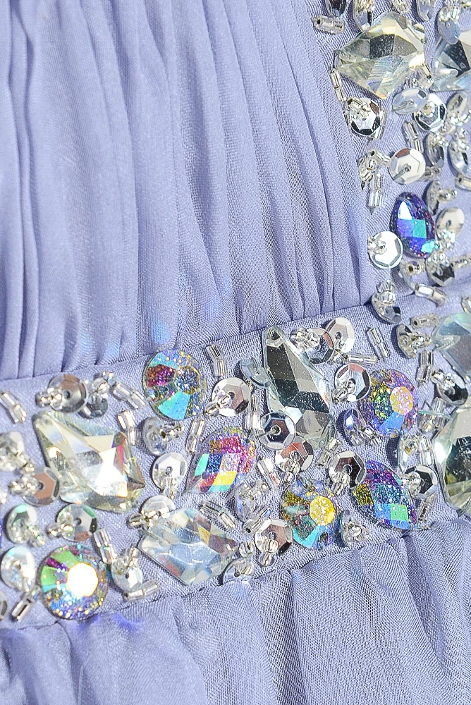 Chiffon Sweetheart Prom Dress Sleeveless Floor-Length Beaded