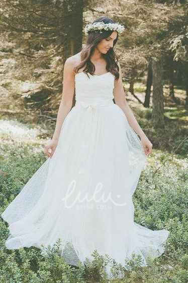 Vintage Boho Lace Wedding Dress Light Liona Unique
