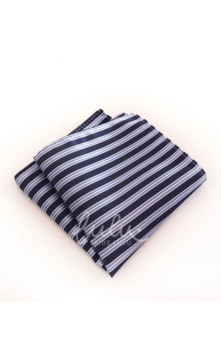 Striped Printing Pocket Square-11 Color Options