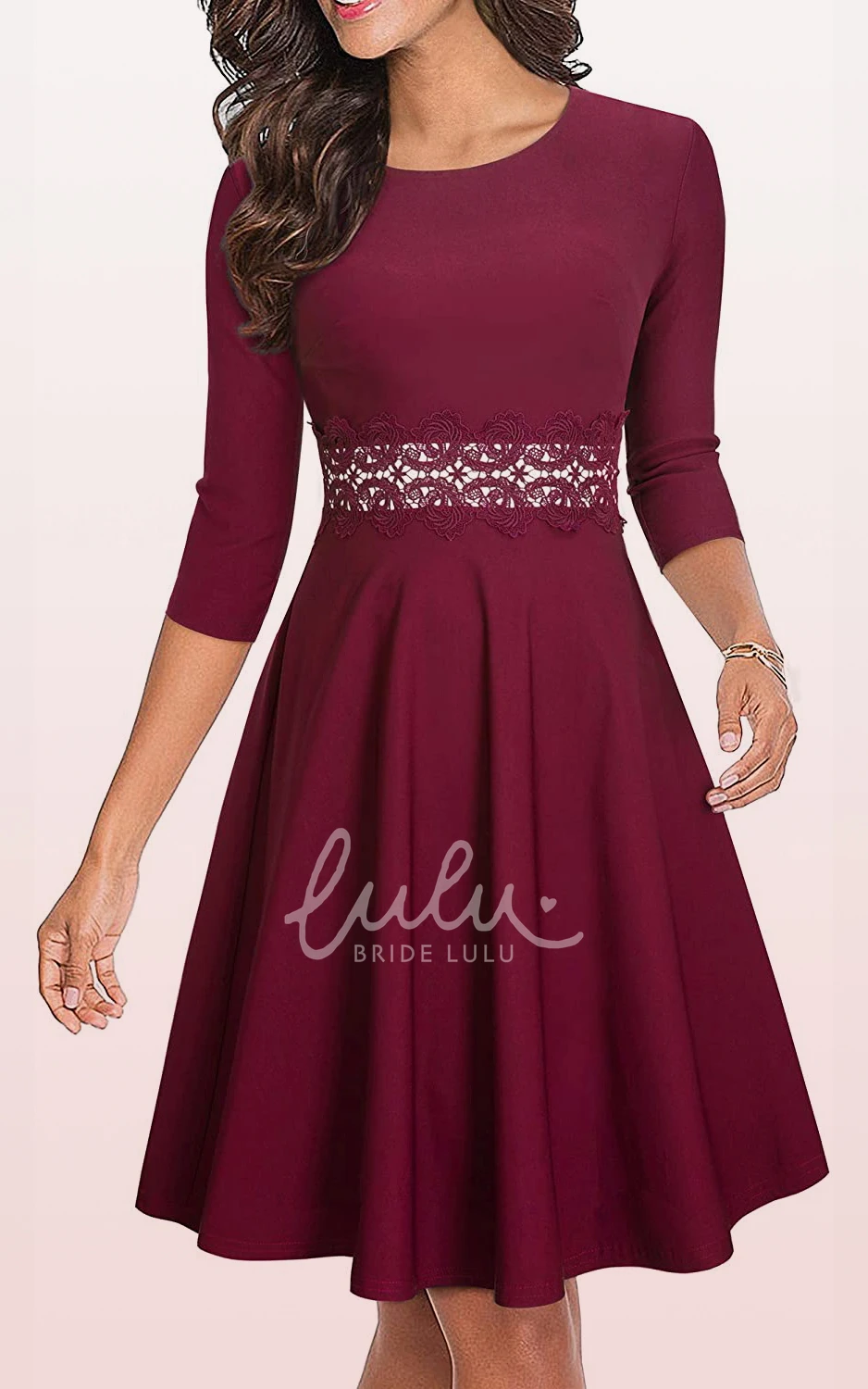 Modest A Line Sleeveless Spandex Formal Dress with Appliques and Sash
