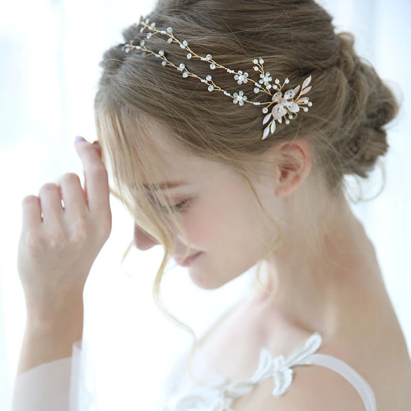 Ladies Beautiful Rhinestone Beaded Headbands