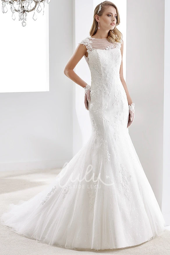 Beaded Pleated A-Line Wedding Dress with Ruched Sweetheart Bodice Classic Bridal Gown