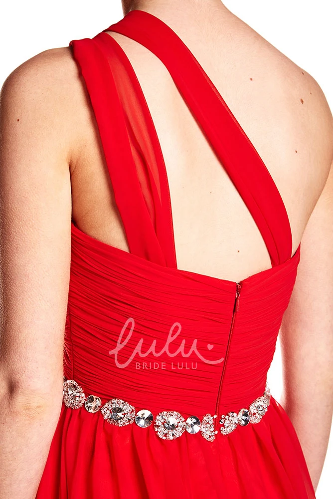 Sleeveless Halter Chiffon Prom Dress Floor-Length Criss-Cross