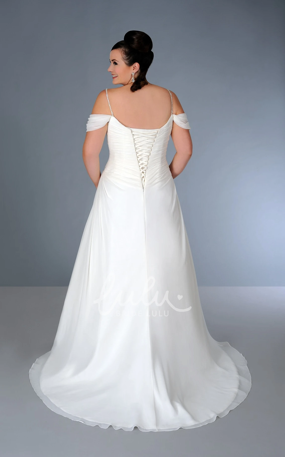 Off-The-Shoulder Sheath Prom Dress with Spaghetti Straps and Side Ruching