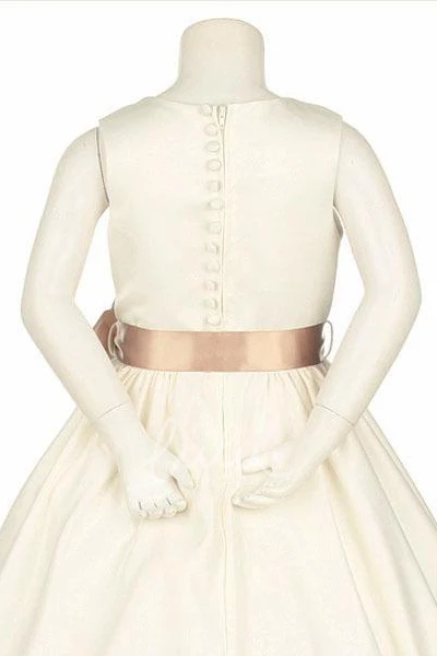 Ankle-Length Tiered Satin V-Neck Prom Dress Flowy & Elegant