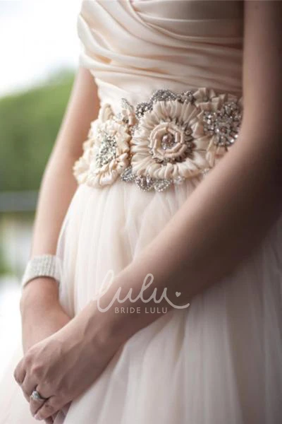 Tulle Sweetheart Ball Gown Wedding Dress