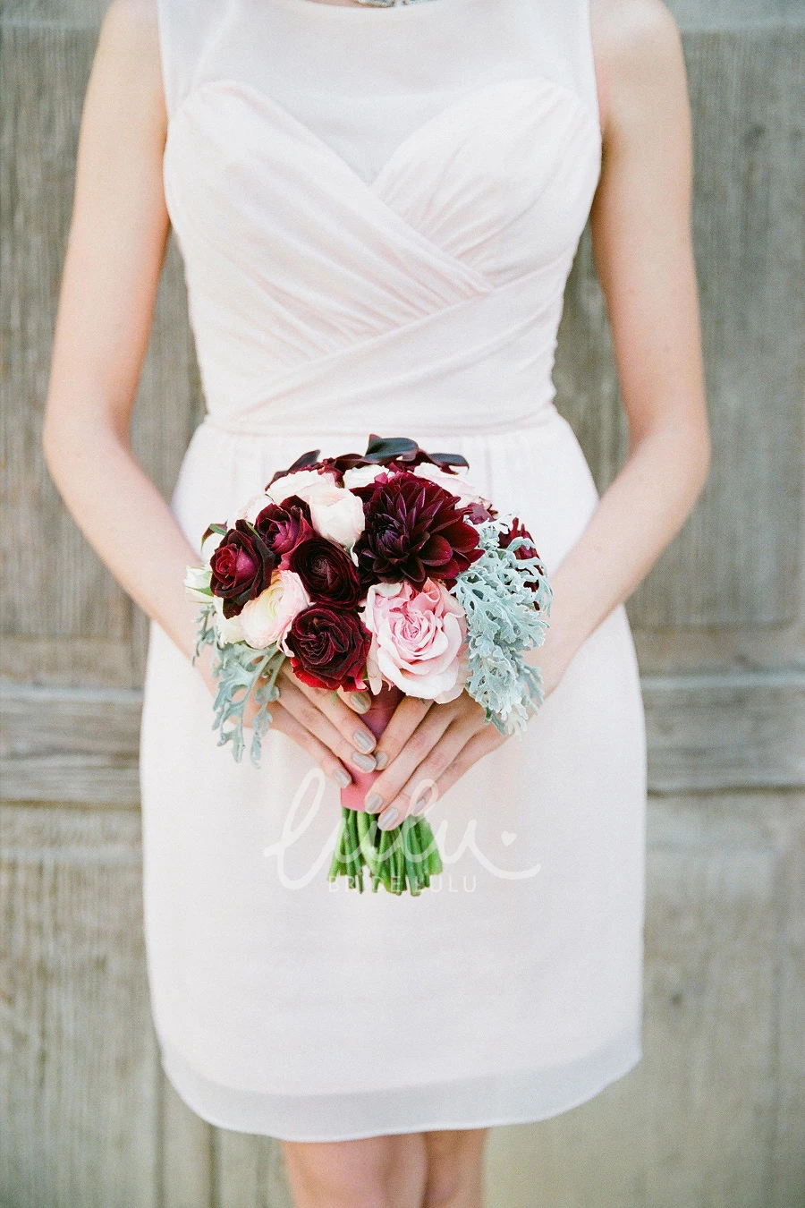 Criss-Cross Sleeveless Chiffon Bridesmaid Dress Multi-Color Short Convertible