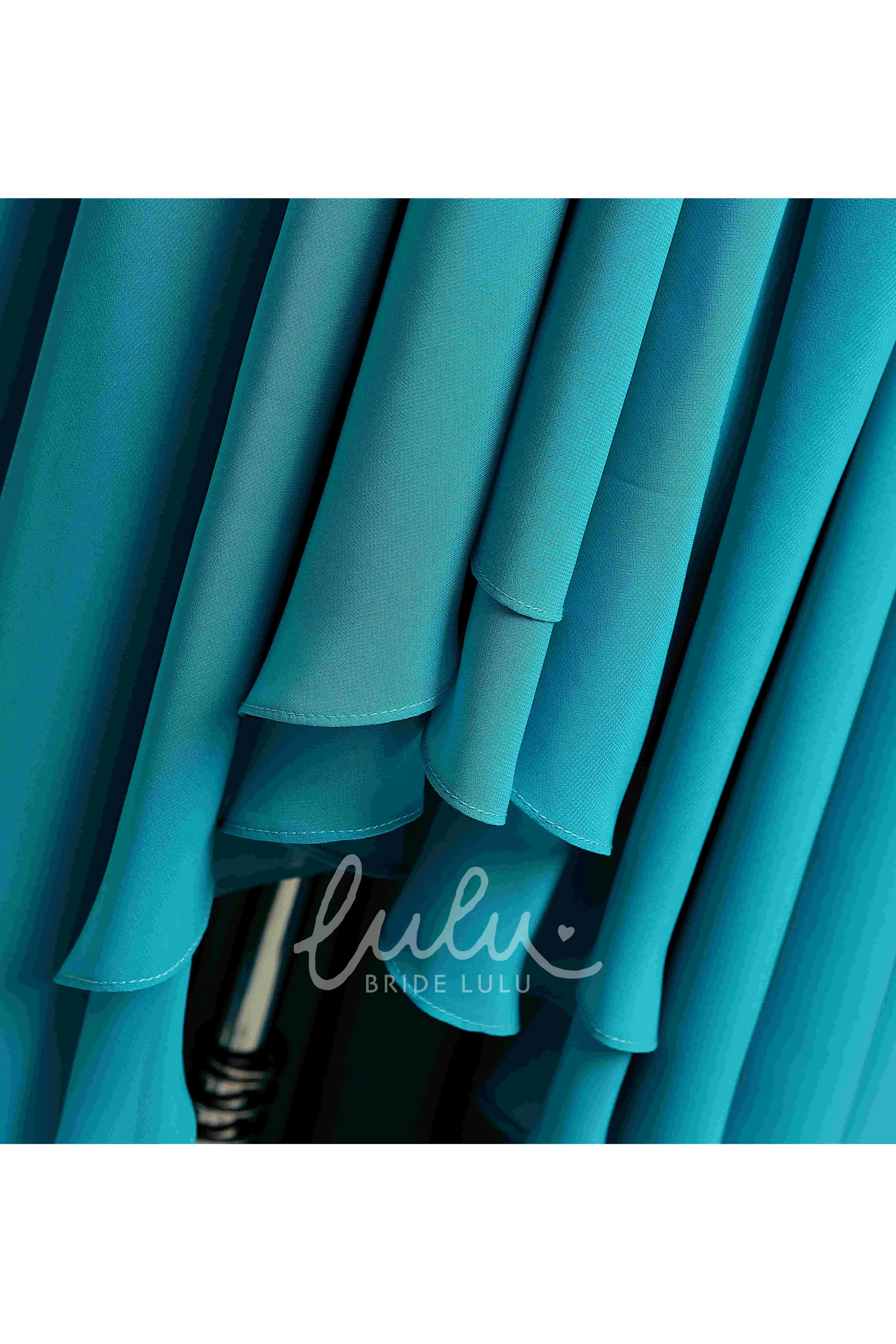 Sweep Train A-line Tulle Dress with Beading Bridesmaid Dress