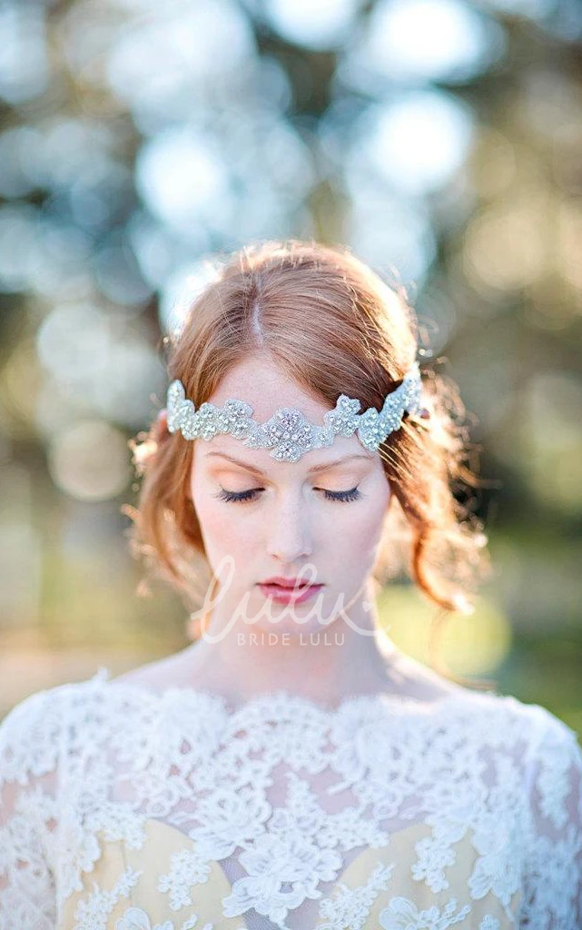 A-Line Lace Bodice Tulle Winter Wedding Dress Romantic Bridal Gown