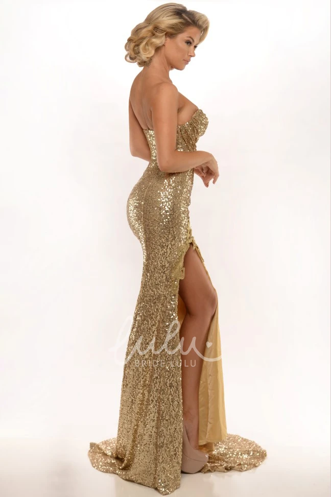 Sweetheart Sequin Prom Dress with Applique Detail Prom Dress 2025 Women Elegant
