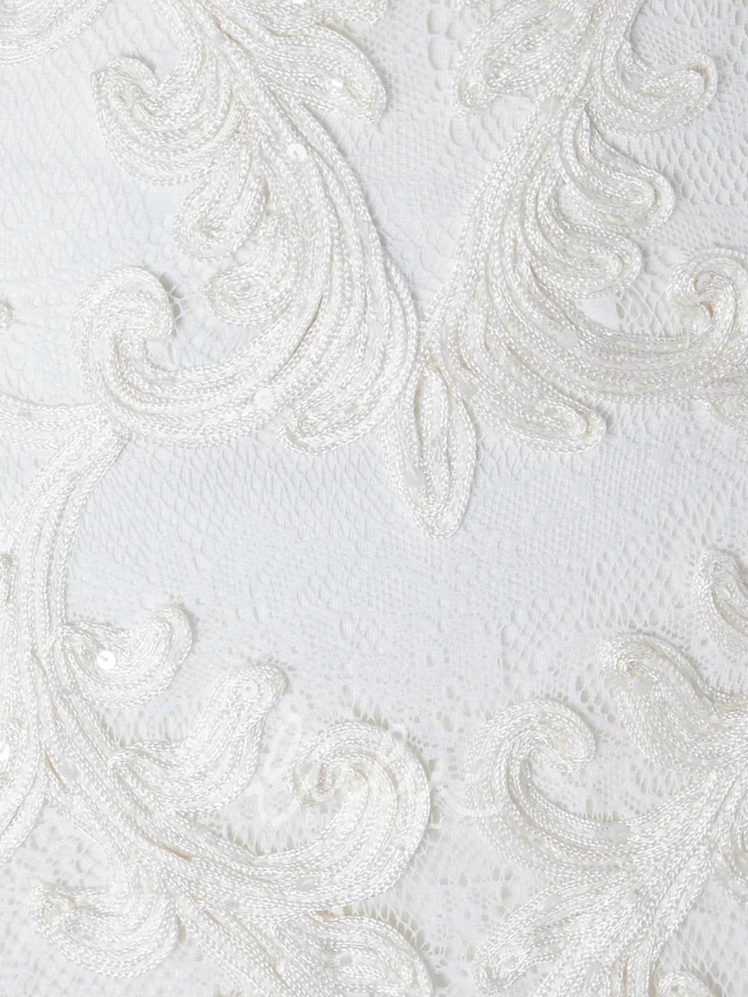 Embroidered Lace Wedding Dress Sheath Cap-Sleeve V-Neck