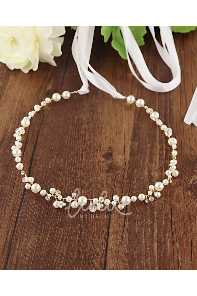 Simple Chic Organza/Satin Belted Wedding Dress