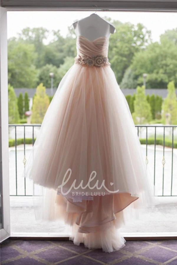 Tulle Sweetheart Ball Gown Wedding Dress