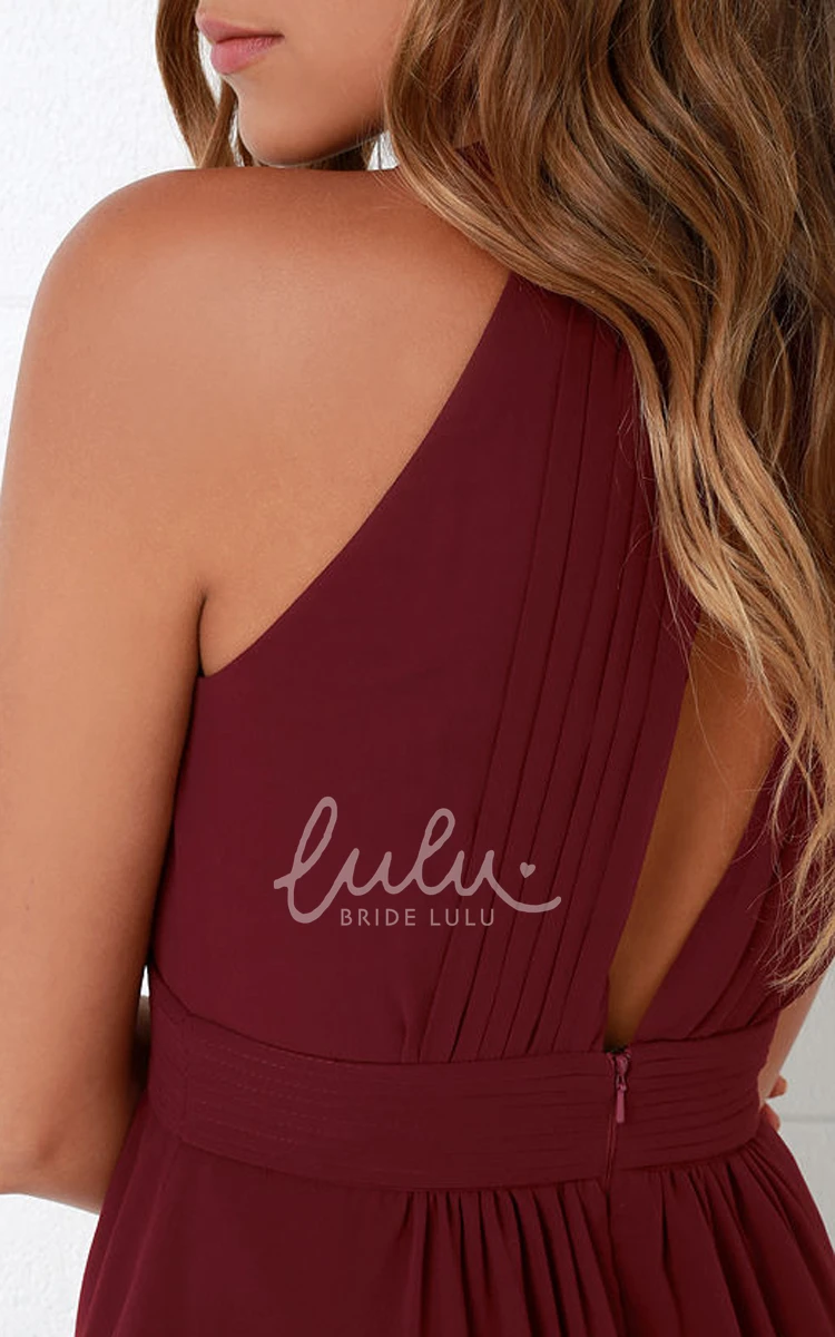 Empire Halter Sleeveless Bridesmaid Dress with Brilliant Beading