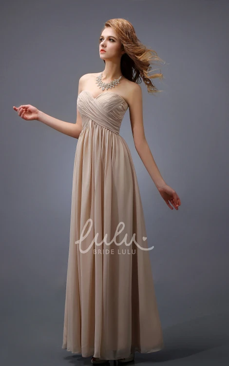 Empire Sweetheart Sleeveless Ruched Dress 2025