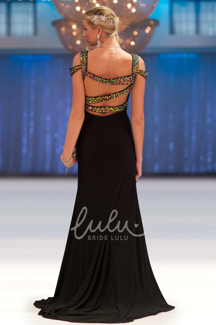 Ruched Chiffon V-Neck Prom Dress with Beading Elegant 2025 Women's Dress