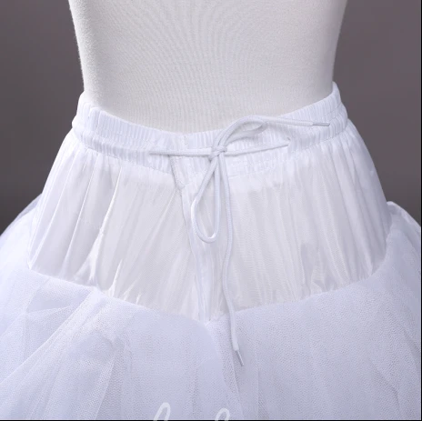 White Short Tutu Skirt with Three-layer Net and Boneless Design Casual Dress