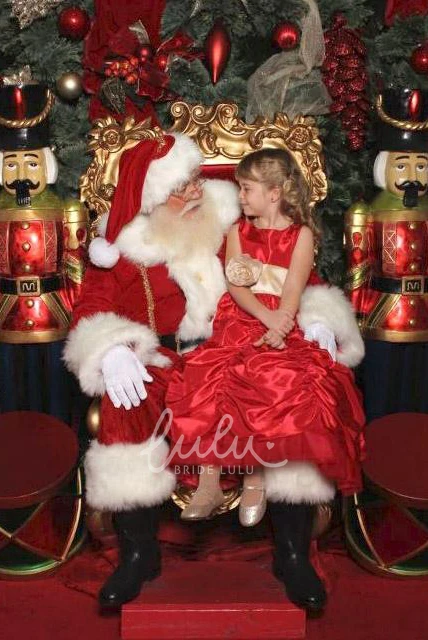 Tiered Taffeta Wedding Flower Girl Dress with Floral Embroidery