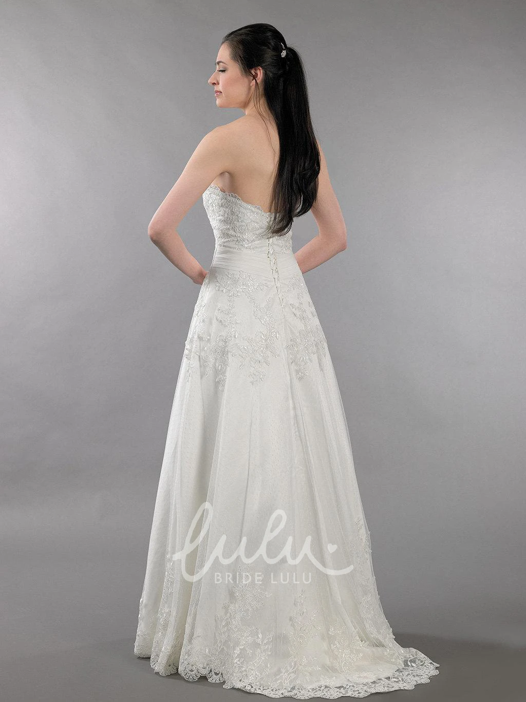 Off Shoulder Lace Wedding Dress with Alencon Lace Bolero Elegant Wedding Dress