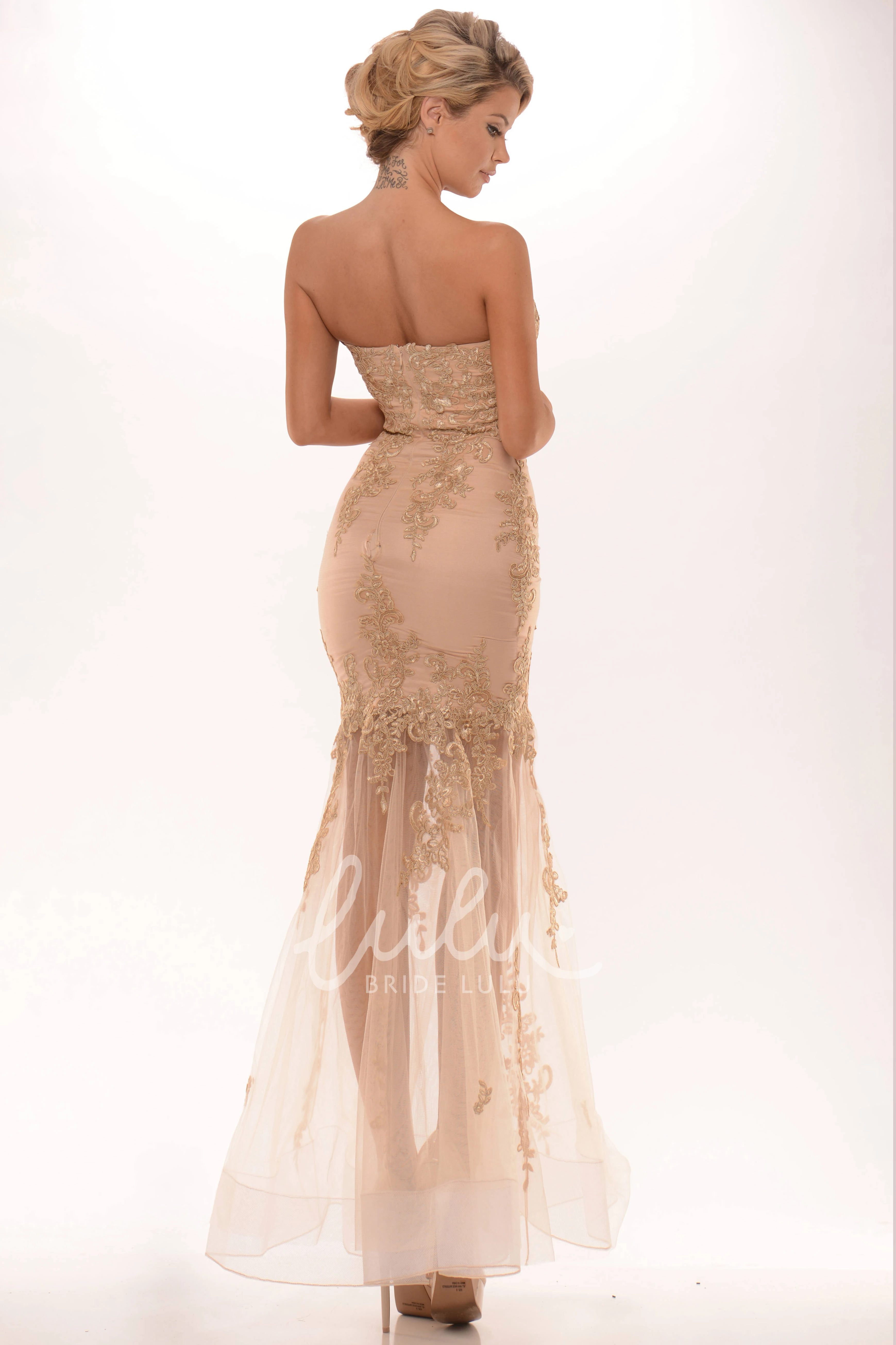 Sweetheart Sleeveless Mermaid Prom Dress with Applique Ankle-Length and Beading