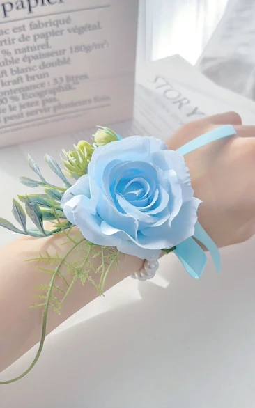 Bridal Party Wrist Flower Accessories