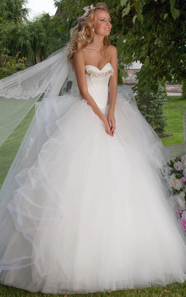 Corset Wedding Dresses with Bling