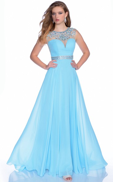 teenage girl blue prom dress