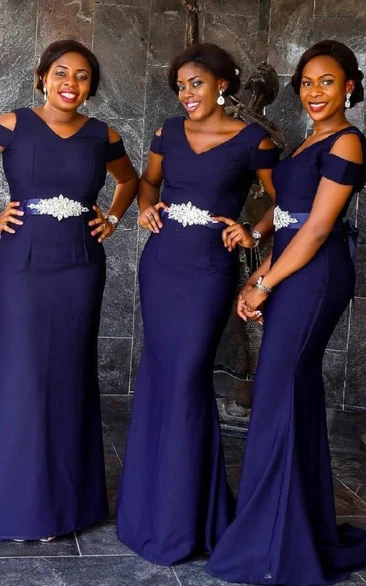 Ice Blue Bridesmaid Dresses