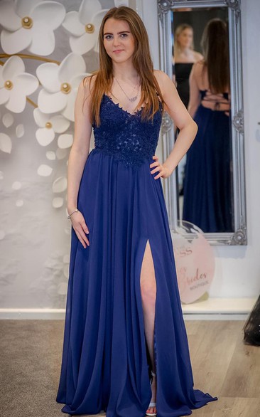 Royal blue winter formal on sale dresses