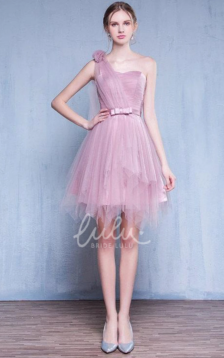 Lilac Blue Vintage Homecoming Dress Prom Evening Bridesmaid Gown