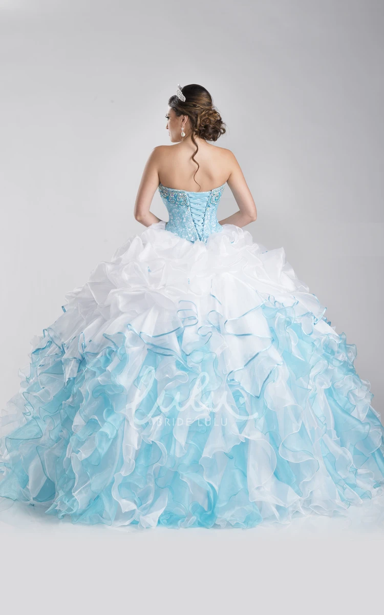 Picturesque Sequin Detailing Sweetheart Ball Gown Modern Formal Dress