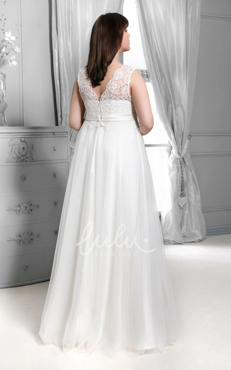 Lace Sheath Dress with Straps Elegant Wedding Dress