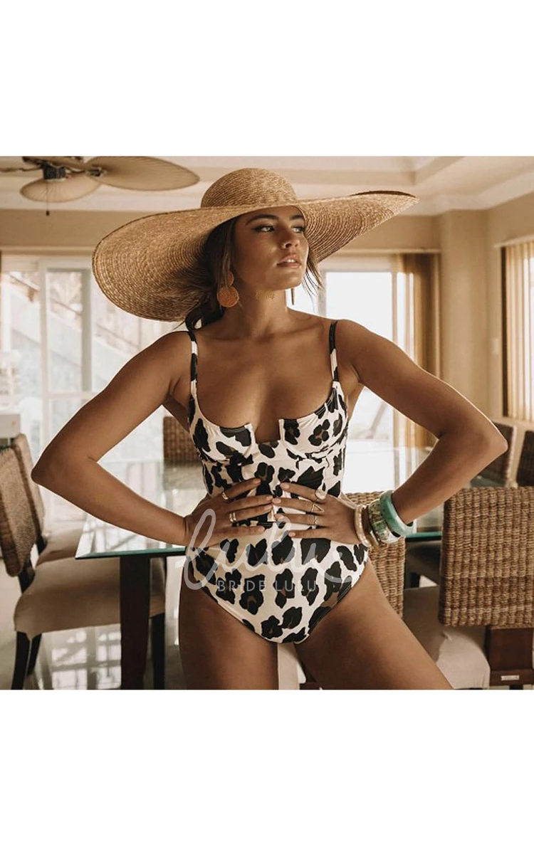 Country Leopard One-Piece Swimsuit