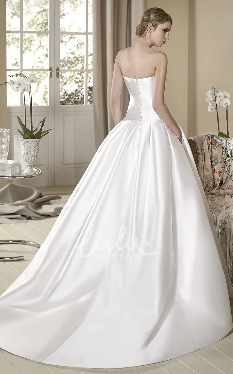 Lace Satin Wedding Dress with Cape A-Line Maxi Cap-Sleeve