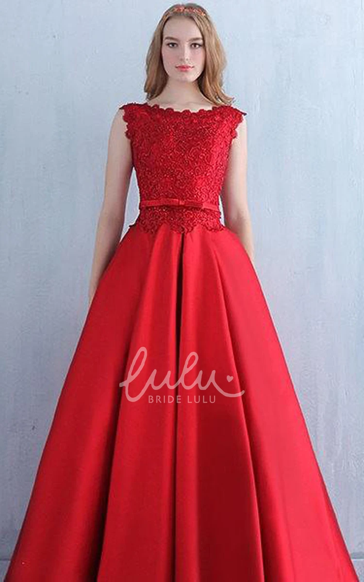 Vintage Red Lace Prom Bridal Gown Evening Dress Long Vintage Red Lace Prom Bridal Women