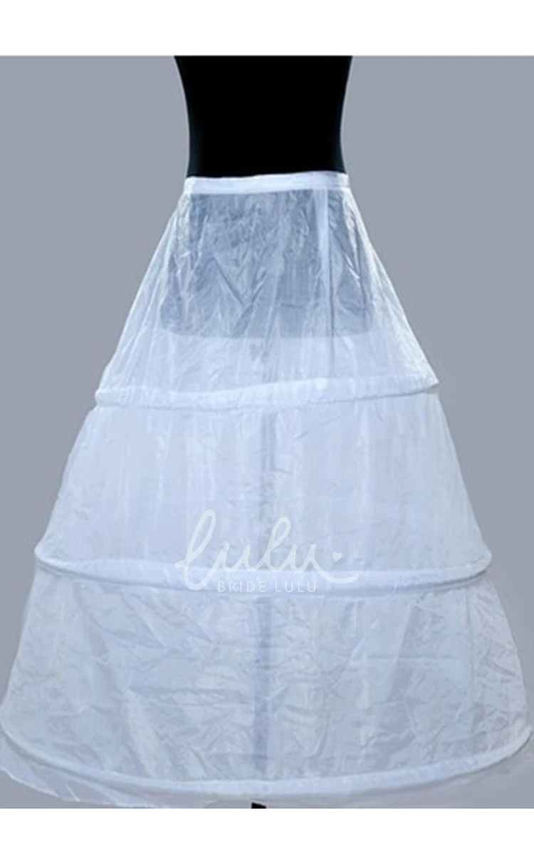 Specials Bride Wedding Petticoat with Steel Ring Straps and Waist Support Wedding Dress Accessories