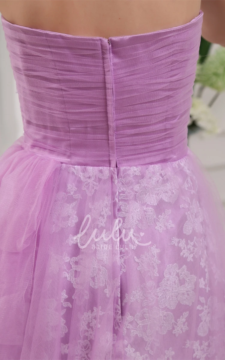 Sleeveless Fitted Short Tulle Dress with Elegant Appliques