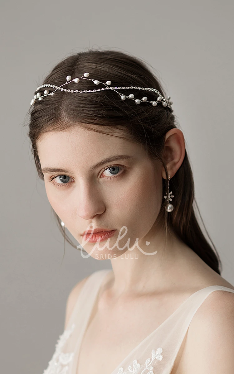 Simple Style Headbands with Beads