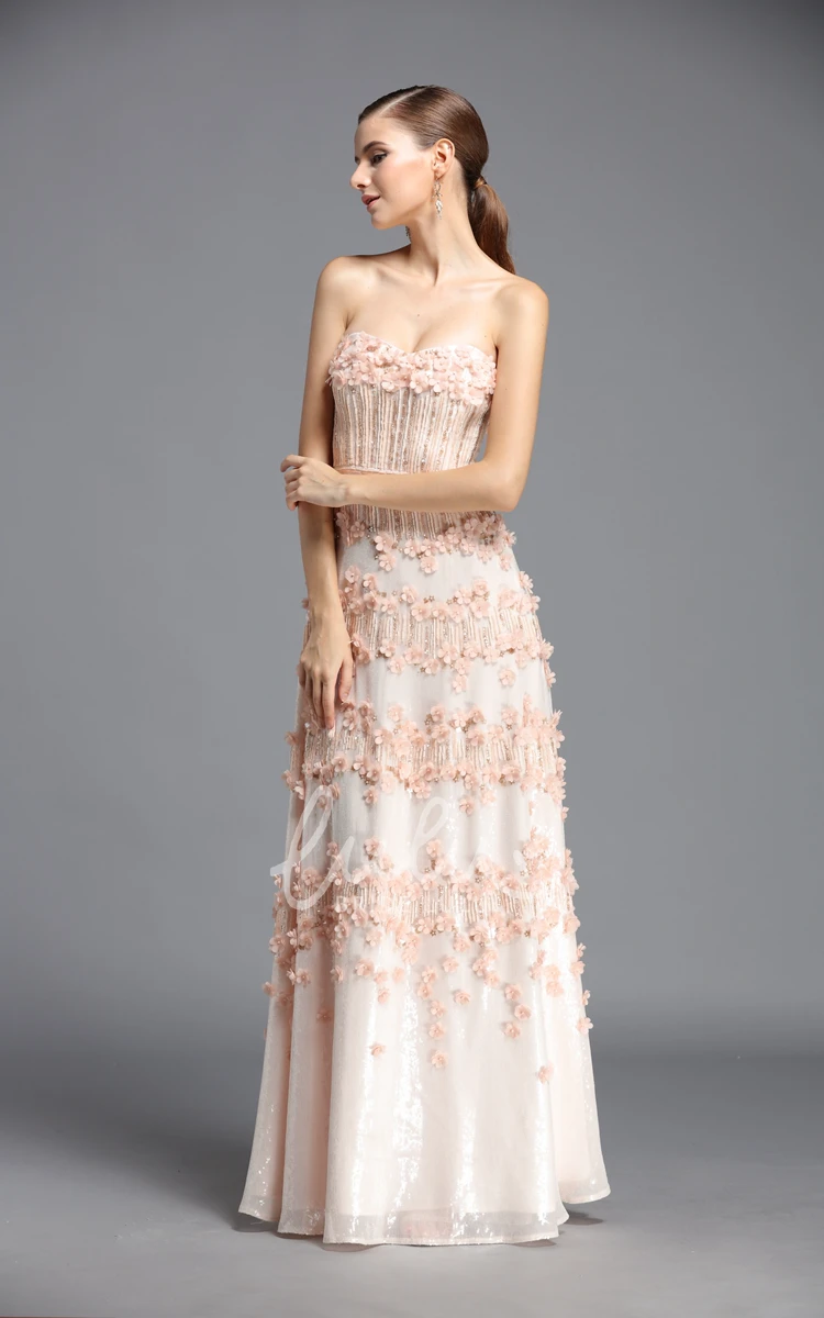 Chiffon Prom Dress with Beading and Draping Floor-length Sleeveless A-Line One-shoulder