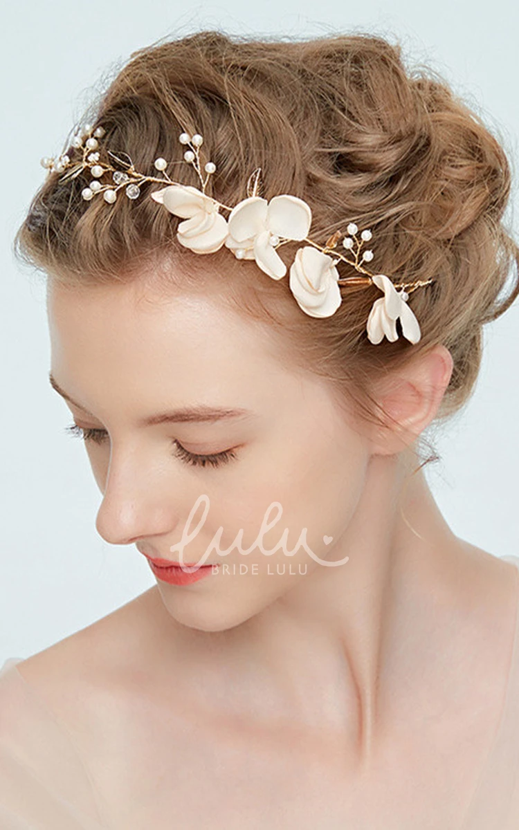 Simple Style Alloy Headbands with Flowers