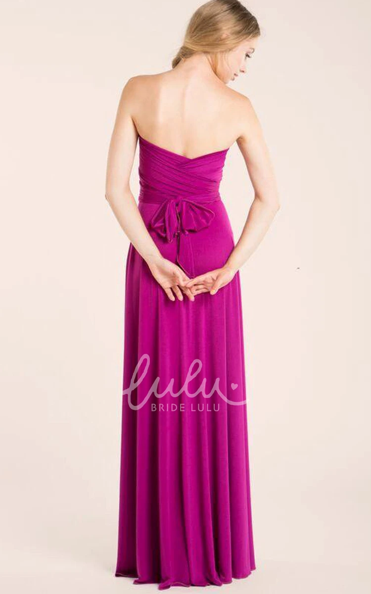 Infinity Orchid Bridesmaid Dress Long Pink Classy