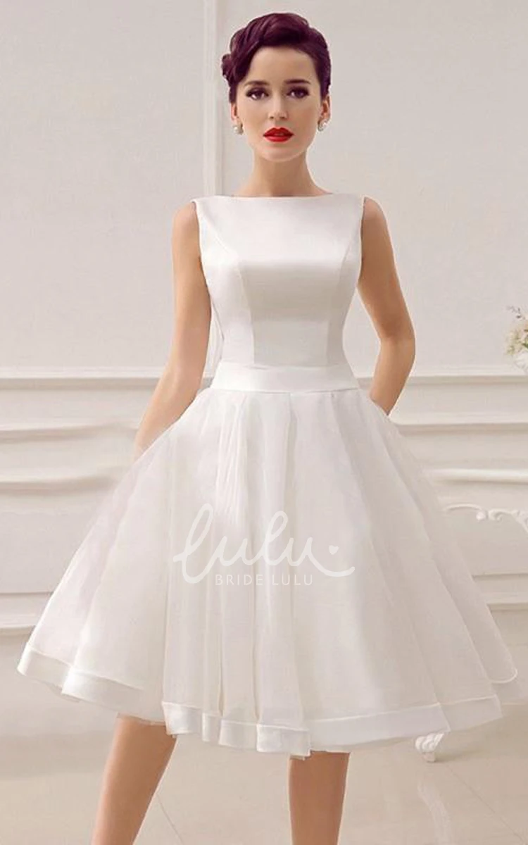 Organza Sweetheart A-Line Wedding Dress with Backless Design