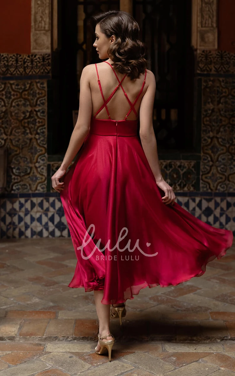 A-Line Sleeveless Satin Prom Dress Romantic Floor-length Evening Gown