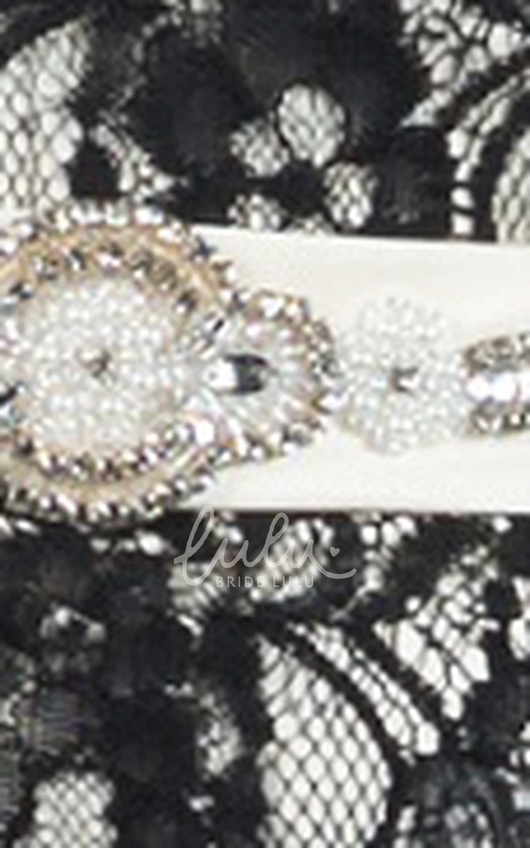 Lace Trumpet Sweetheart Bridesmaid Dress with Beading Satin Sash Long Bridesmaid Dress
