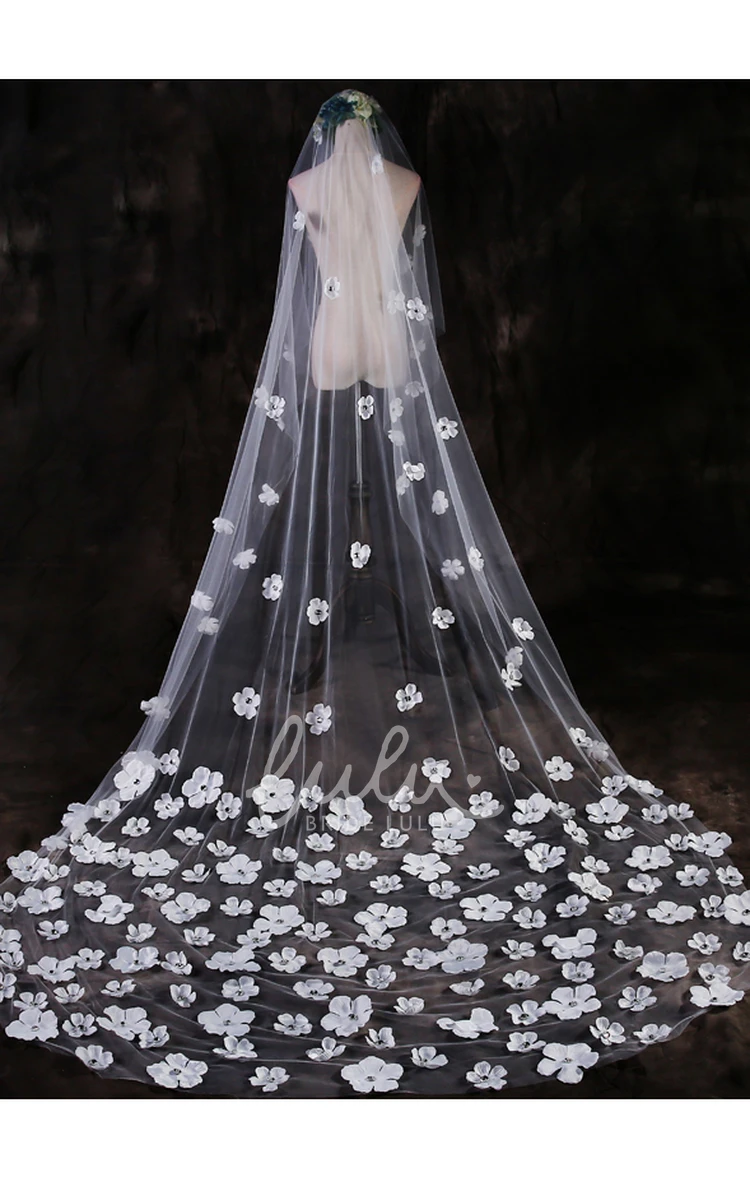 Fairy Petals Wedding Veil Beautiful Wedding Dress Accessory