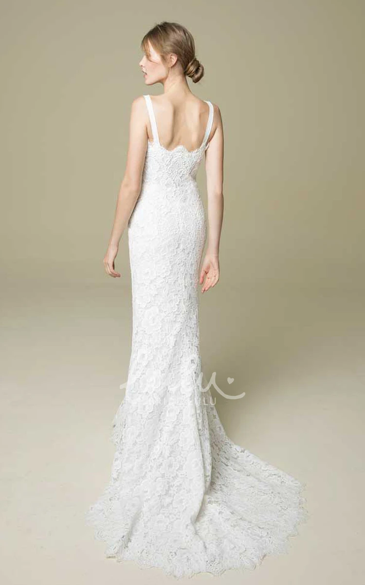 Lace Mermaid/Trumpet Bridal Gown Sexy & Sophisticated