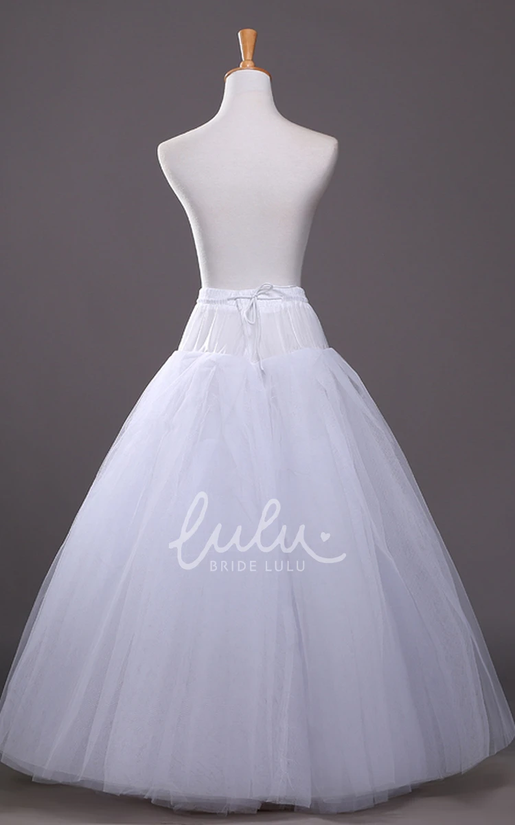 9 Layer Tulle Lining Petticoat for Wedding Dresses Thickened and Boneless