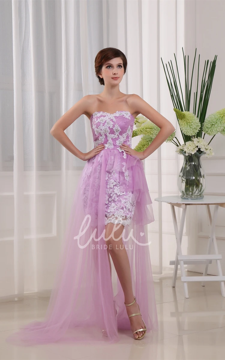 Sleeveless Fitted Short Tulle Dress with Elegant Appliques