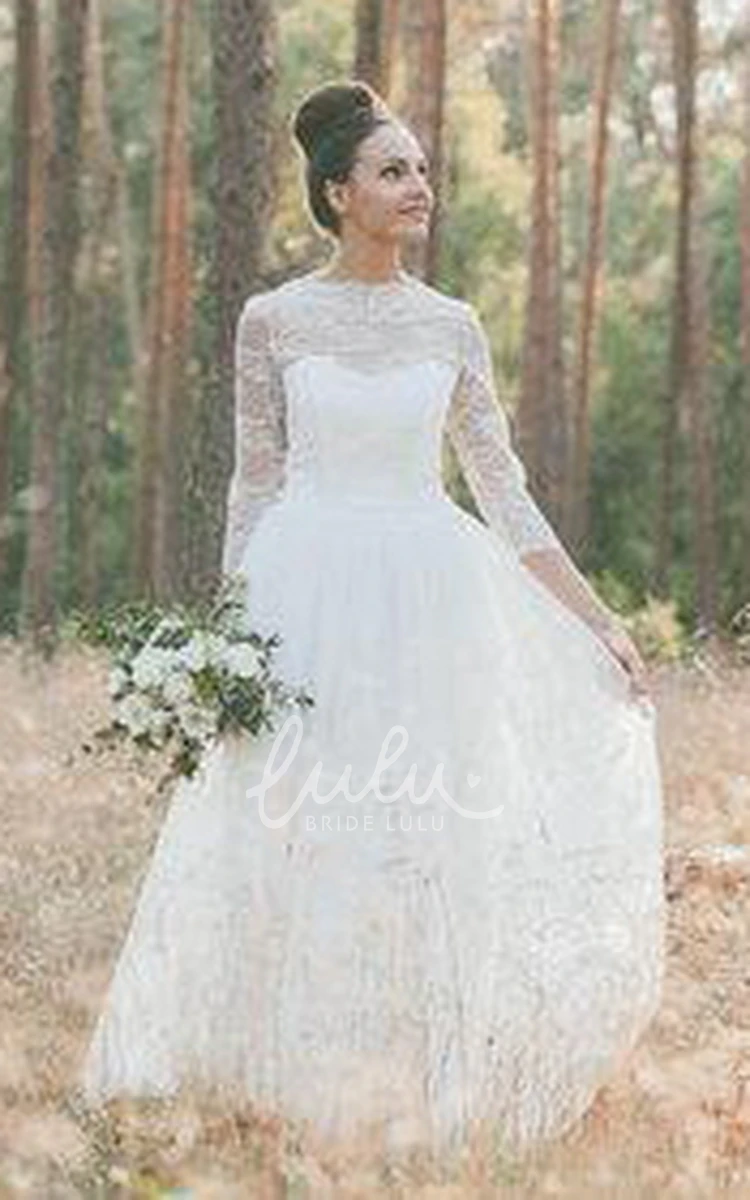 Boho Vintage Lace Wedding Dress Light & Flowy